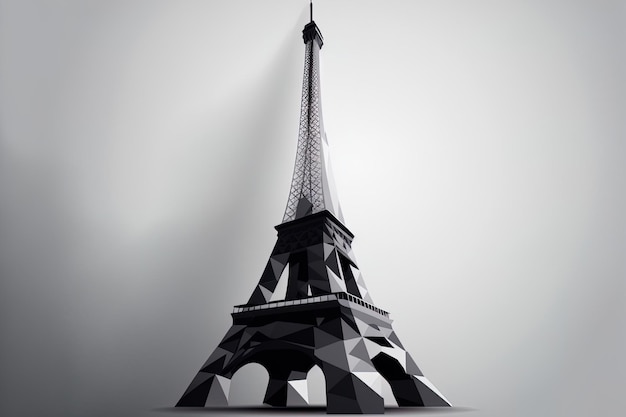 Polygonal Eiffel Tower