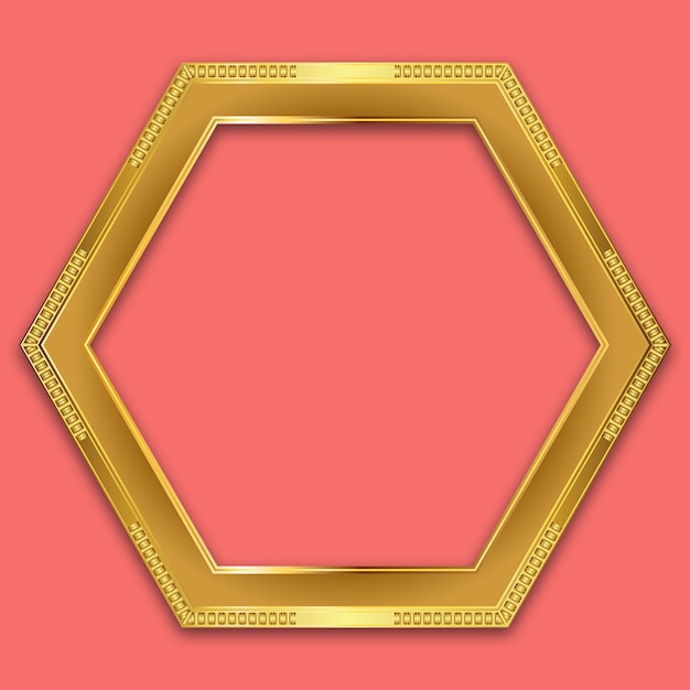 polygonal shape frame