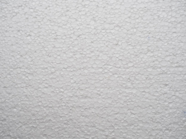 Polystyreenschuim textuur wit piepschuim piepschuim segment als achtergrond