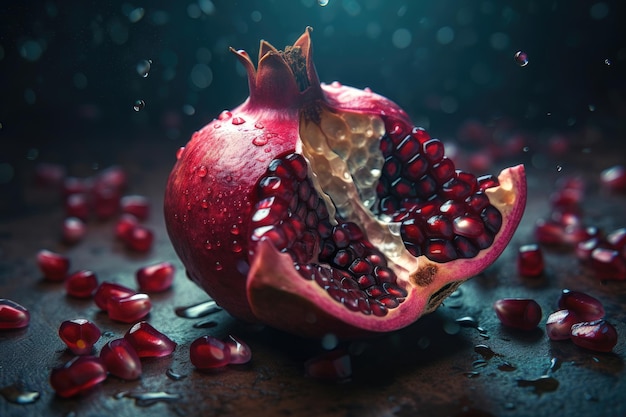 Pomegranate AI generated