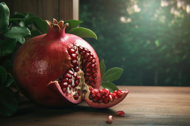 Pomegranate AI generated