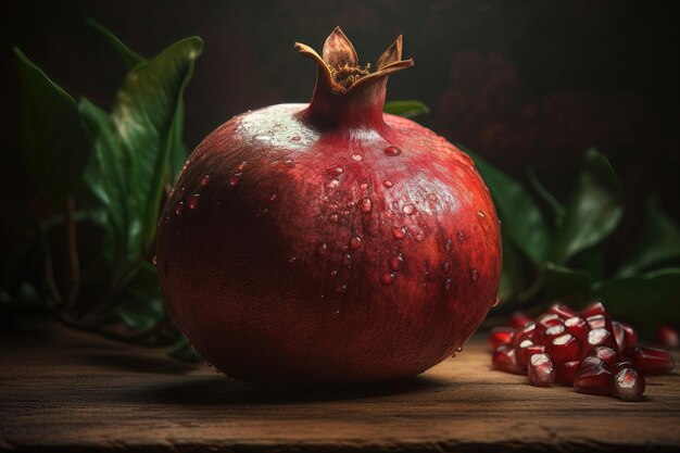 Pomegranate AI generated