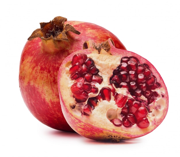 Pomegranate close up