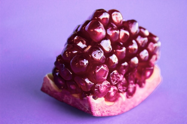 Pomegranate Closeup of fresh raw pomegranate fruit