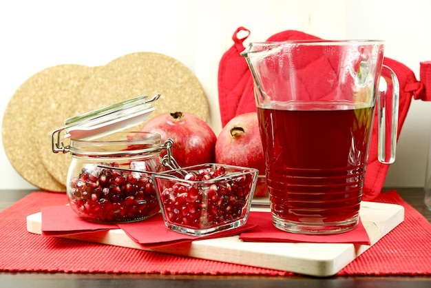 Pomegranate Hot Tea