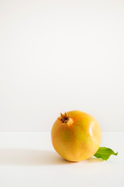 Pomegranate isolated on the white background