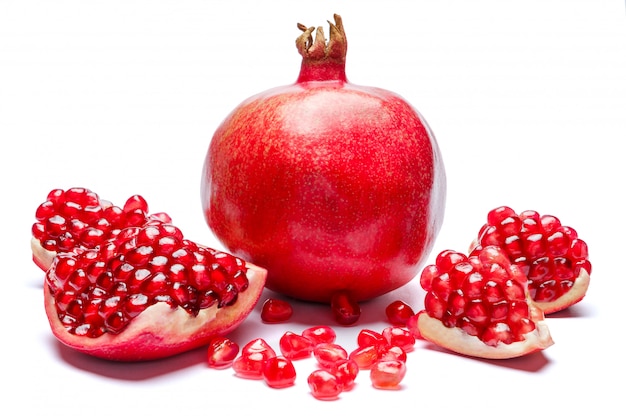 Pomegranate and seeds 