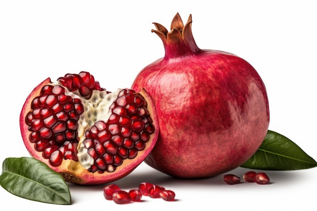 Pomegranates are a healthy and delicious fruit.