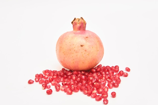 pomegranates and seeds