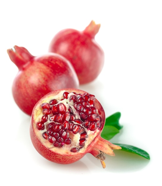 Pomegranates with Seeds