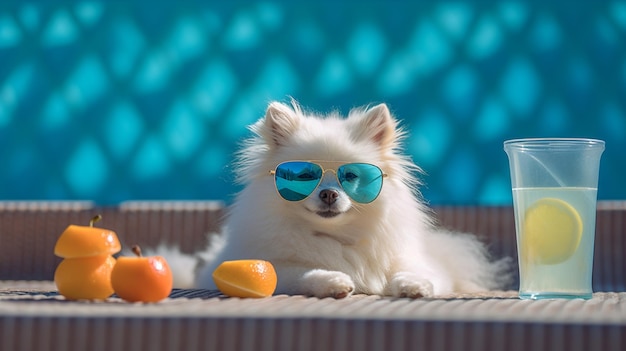 pomeranian HD 8K wallpaper Stock Fotografie Beeld