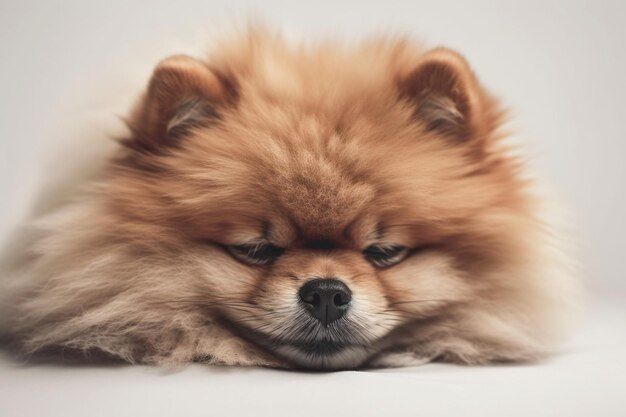 Foto pomeraniëse hond