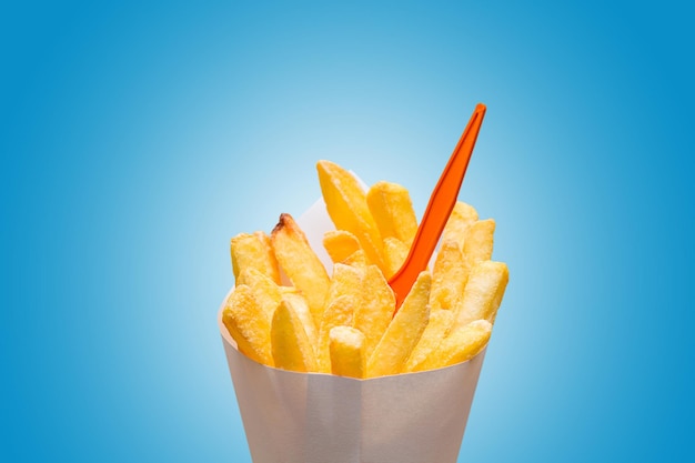 Foto pommes frietzak