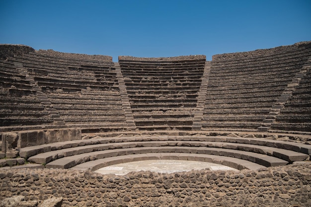 Pompeii Italië Oude stad Klein amfitheater