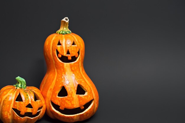 Pompoenen met prachtige patronen en natuurlijke motieven kunnen voor Halloween worden gebruikt, het is echt charmant