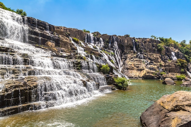 Pongour Waterfall near Dalat city, Vietnam