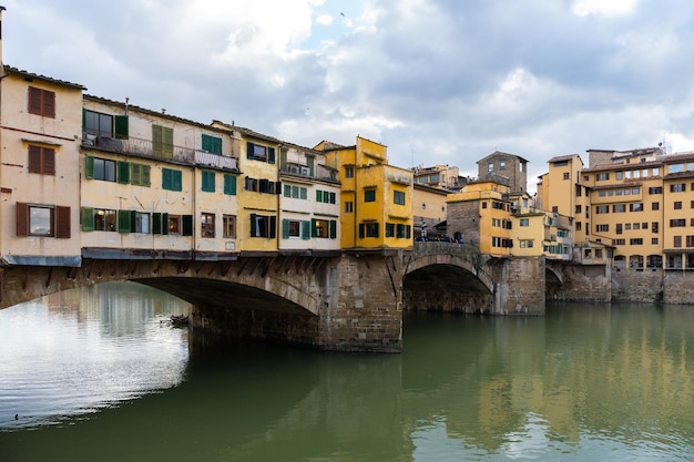 Ponte vecchio in Florence Italy