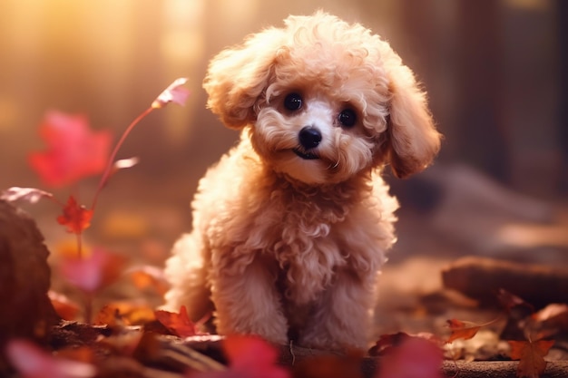 poodle wallpaper cartoon cute