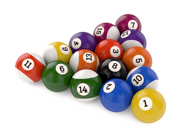 Pool balls triangle group