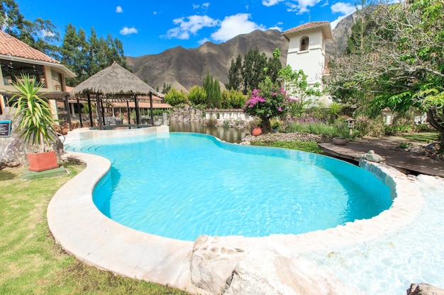 Pool in the garden