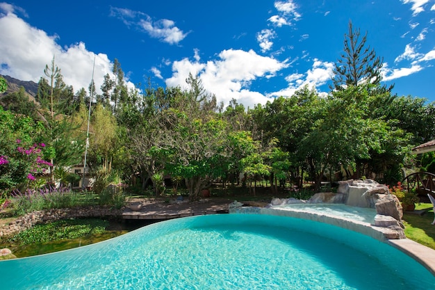 Pool in the garden