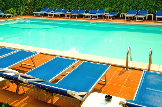 Pool in hotel