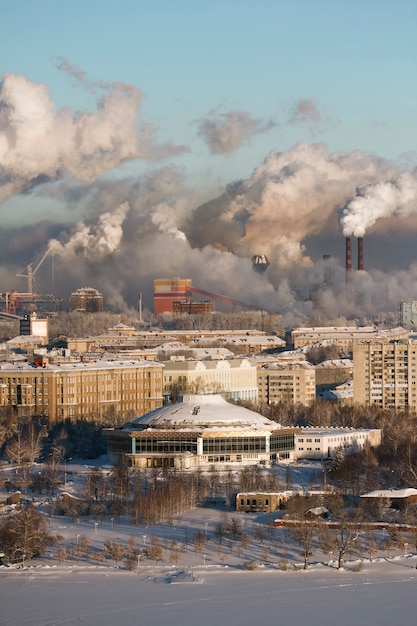 Плохая обстановка в городе. Экологическая катастрофа