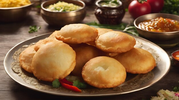 Poori is a deep fried