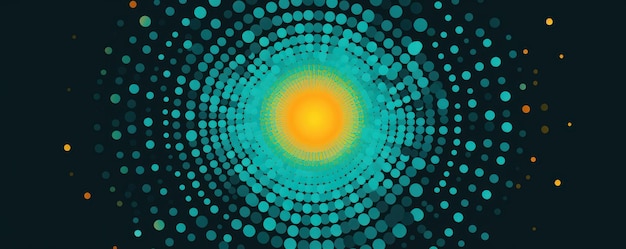 pop art circle halftone in teal color ar 52 v 52 job id 2ea72ed5cf404867ae97aecf6a660464