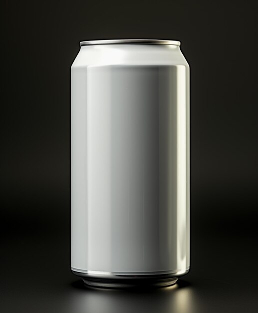 Photo pop pour enjoy the allure of drink can packaging