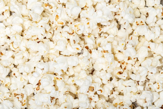 Photo popcorn background texture. snack, appetizer