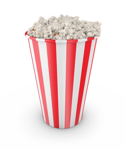 Foto scatola di popcorn