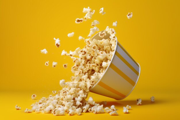 Popcorn bucket flow Generate Ai