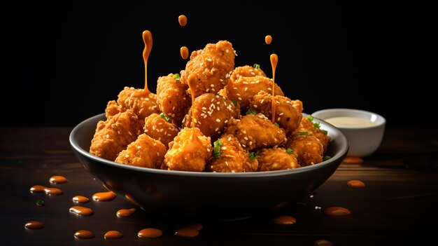 Photo popcorn chicken