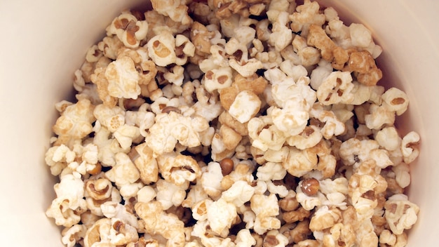 Popcorn close-up