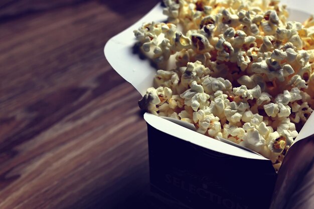 Popcorn doos vloer