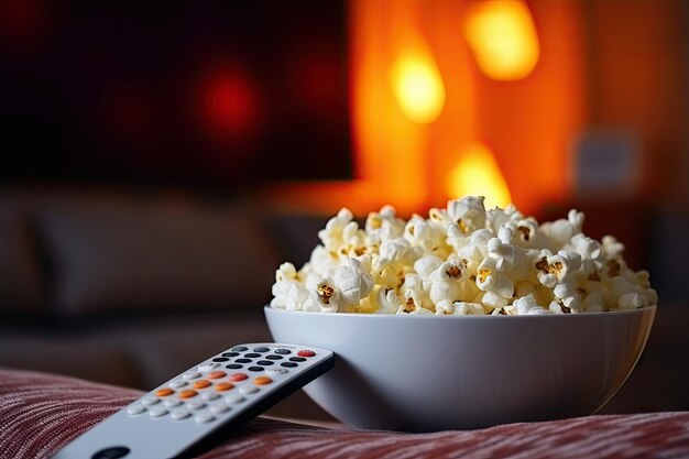 Popcorn en film.