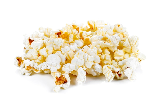 Photo popcorn isolated on white background