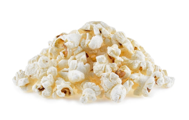 Photo popcorn isolated on white background