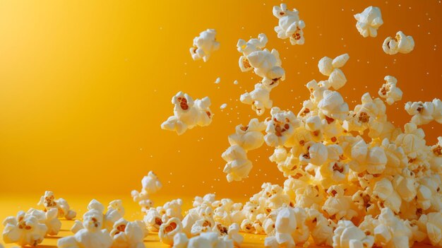 Popcorn movie theater snack visual photo album full of sweet and delicious moments