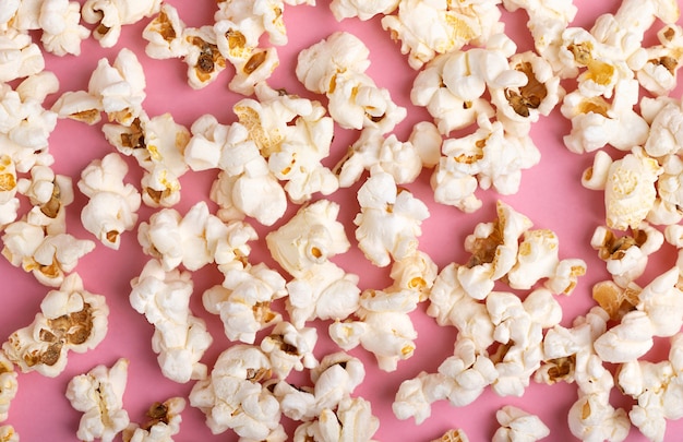 Popcorn on Pink