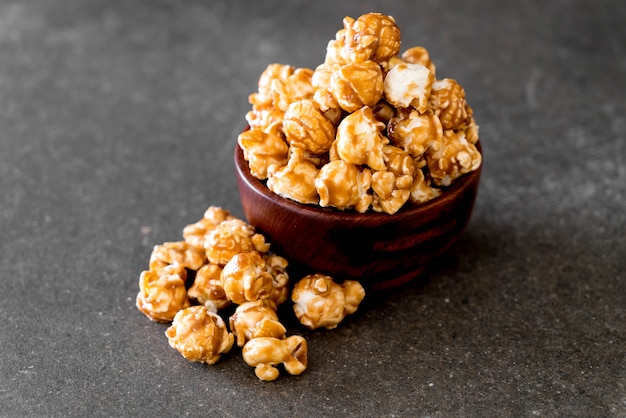 popcorn with caramel