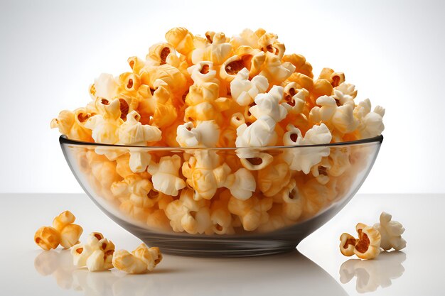 popcorns in a bowl photography