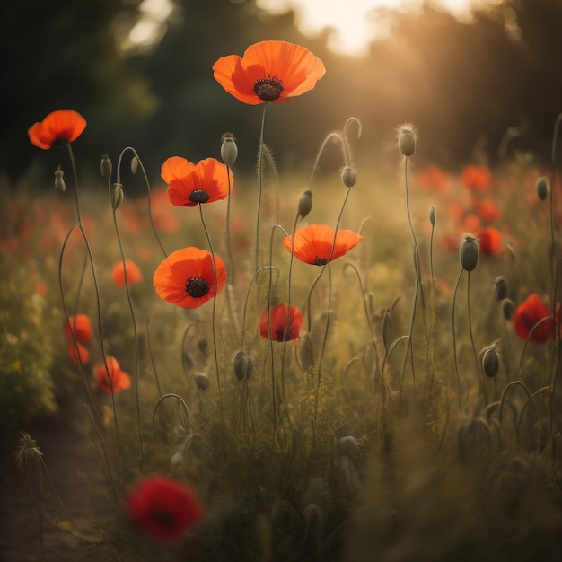 poppy flowers