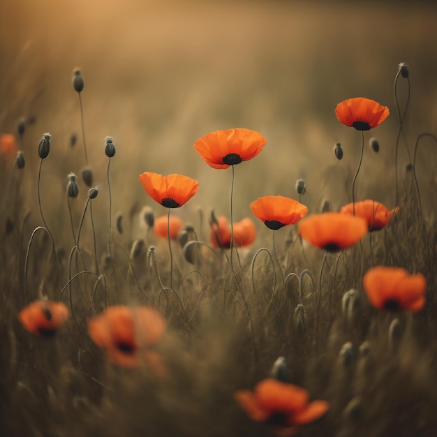 poppy flowers