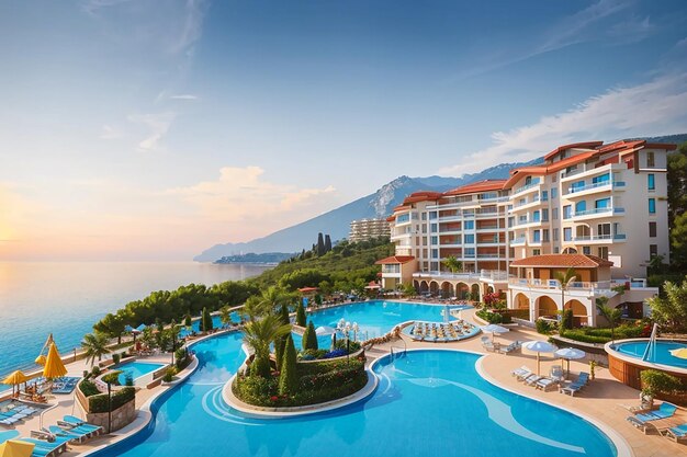 The popular resort amara dolce vita luxury hotel with pools and water parks and recreational