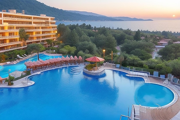 The popular resort amara dolce vita luxury hotel with pools and water parks and recreational