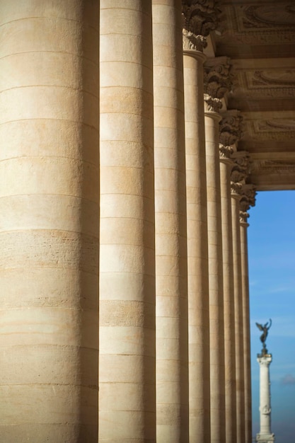 Porch of Bordeaux opera