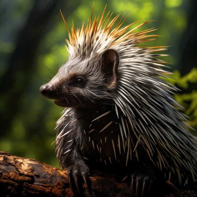 Porcupine wildlife fotografie hdr 4k