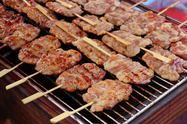 pork roast on street food